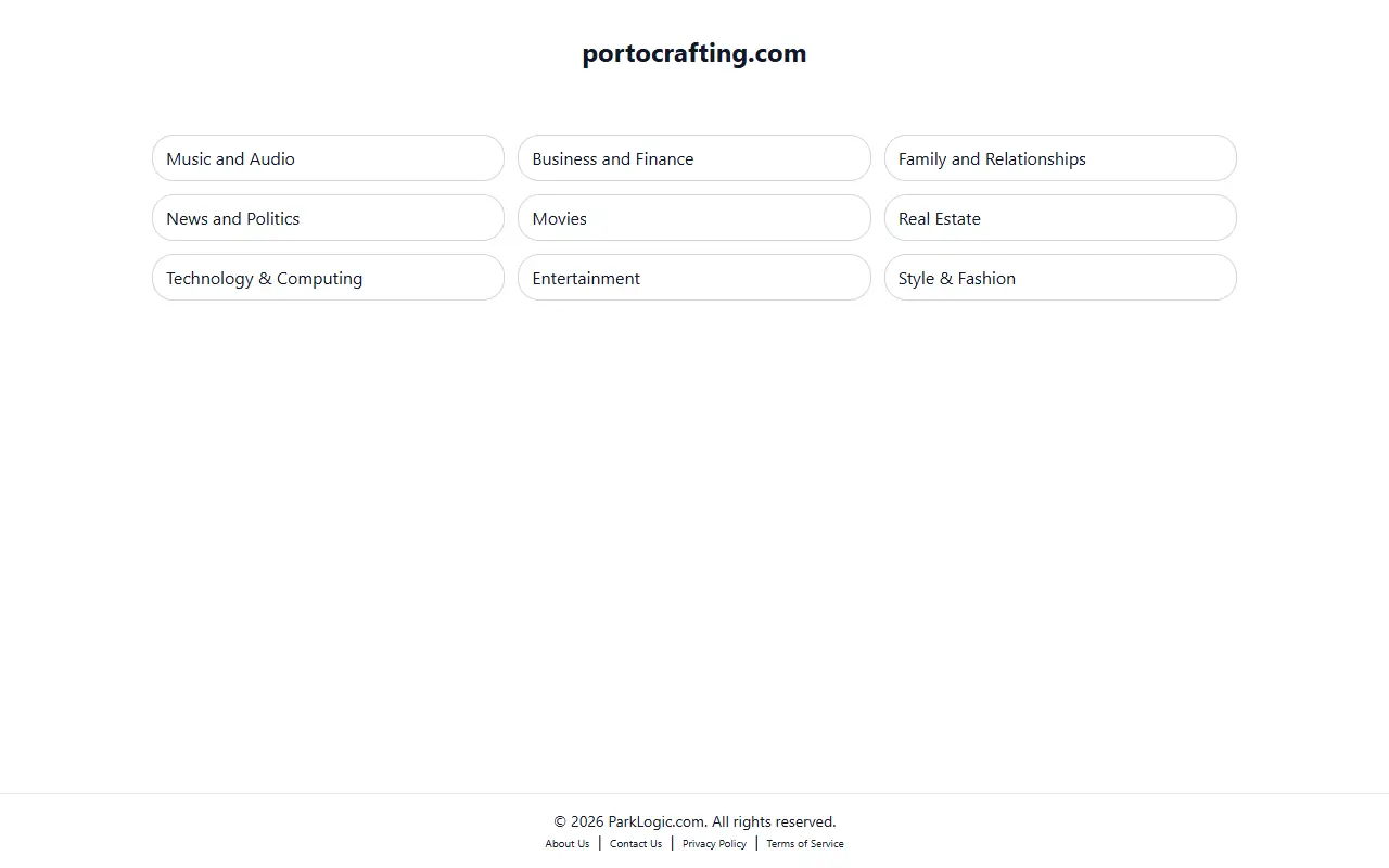 หน้าแรกของธีม Porto Agency บนคอมพิวเตอร์