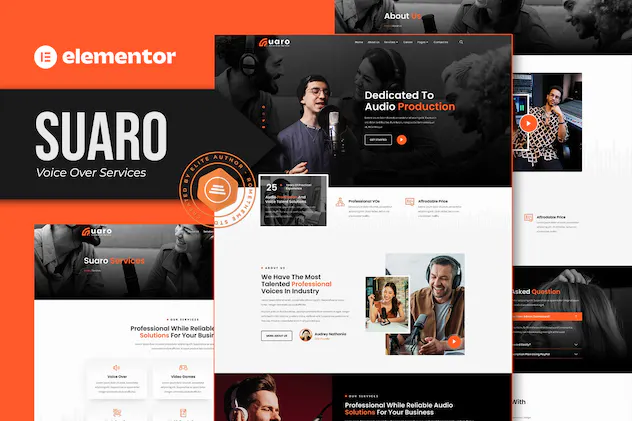 Suaro - Voice Over Services