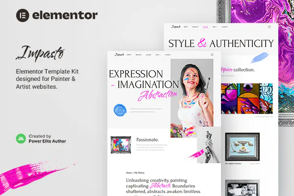 Impasto Painter - Artist
