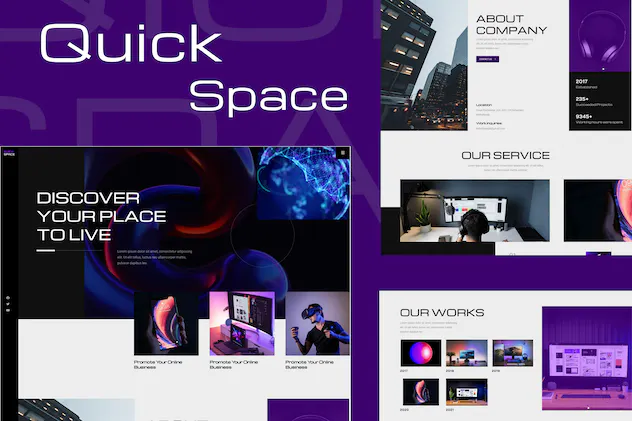 QuickSpace - Creative Business