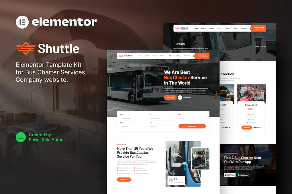 Shuttle – Bus Charter Service - Transport Company