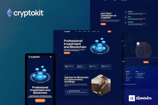 Cryptokit - Blockchain Cryptocurrency