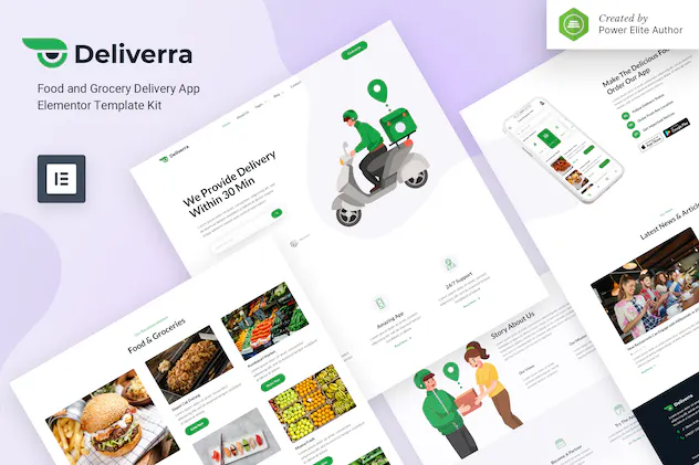 Deliverra Food - Grocery Delivery App