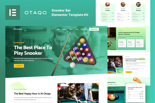 Otaqo - Snooker - Pool Bar