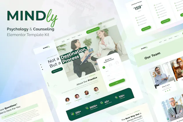 Mindly - Psychology- Therapy - Counseling