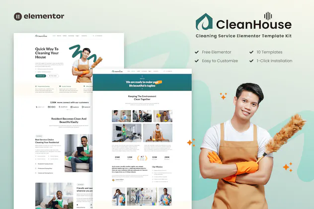 CleanHouse - Cleaning Service