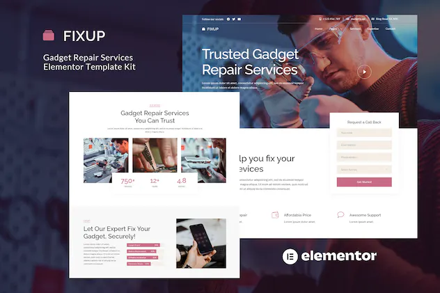 FixUp - Gadget Repair Services
