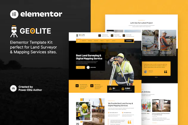 Geolite Land Surveying - Digital Mapping