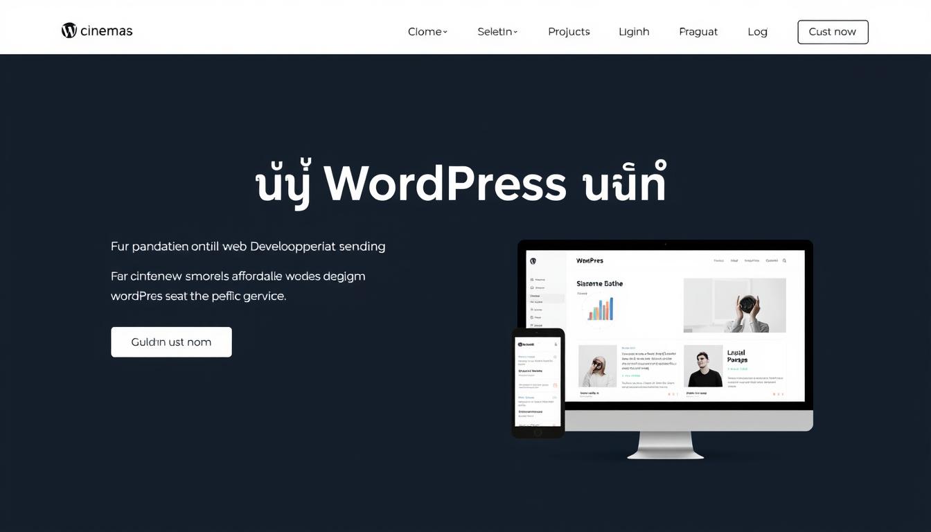รับทําเว็บ wordpress ราคาประหยัด